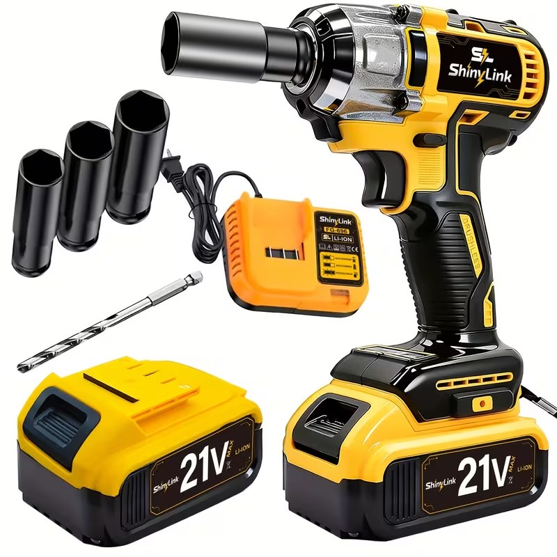 Supplier image showing an impact wrench kit configuration