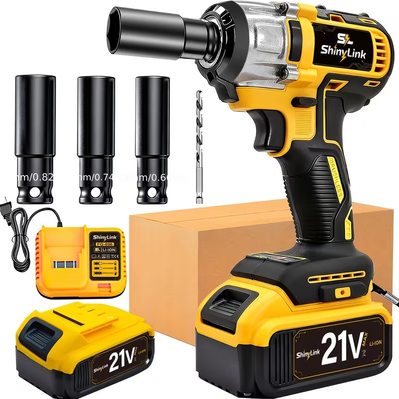 Supplier image showing an impact wrench kit configuration