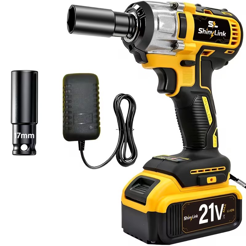 Supplier image showing an impact wrench kit configuration